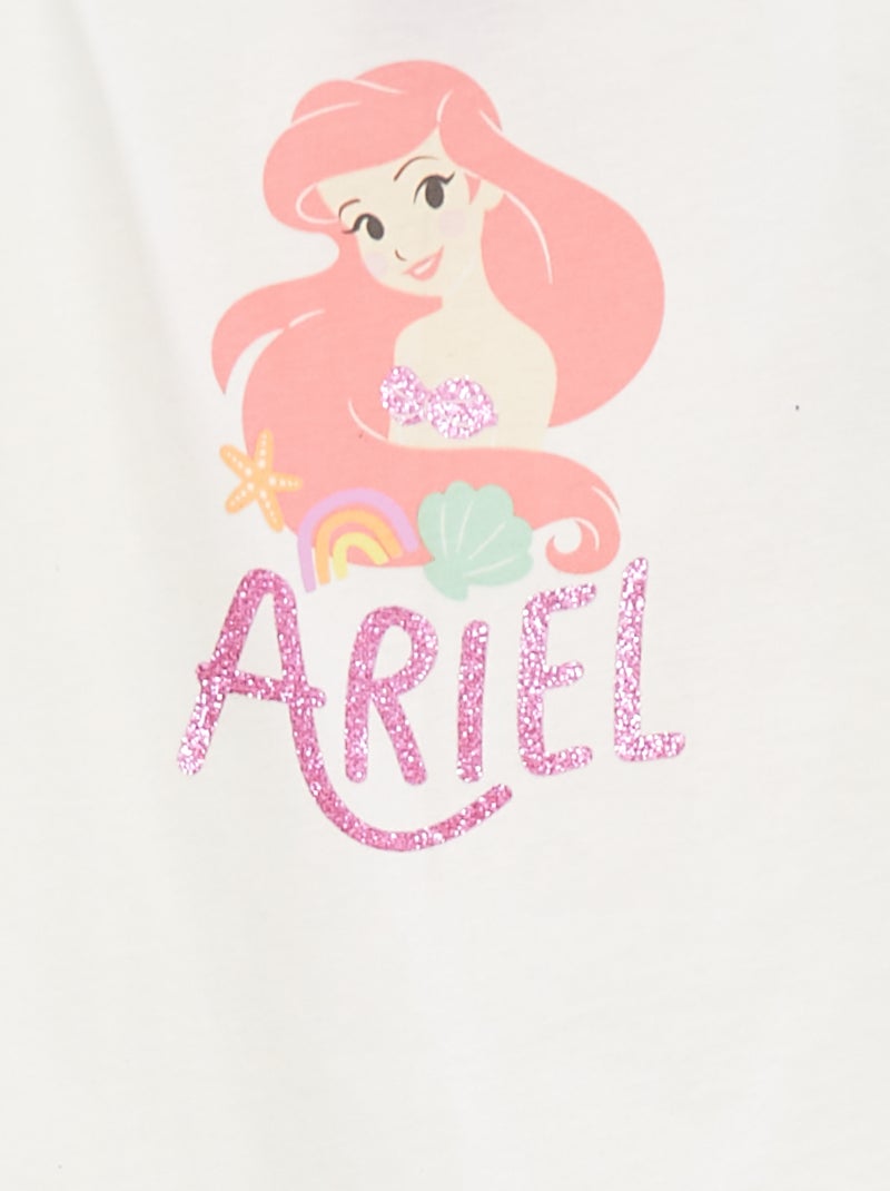 Débardeur 'Disney' avec bretelles volantées BLANC - Kiabi