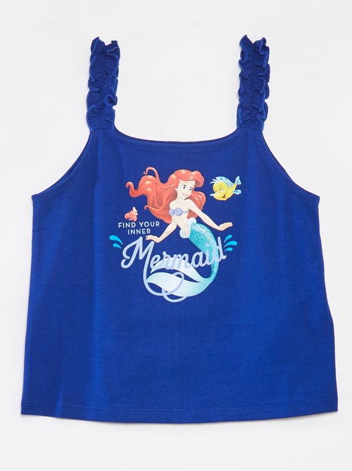 Débardeur 'Disney' avec bretelles volantées - Kiabi