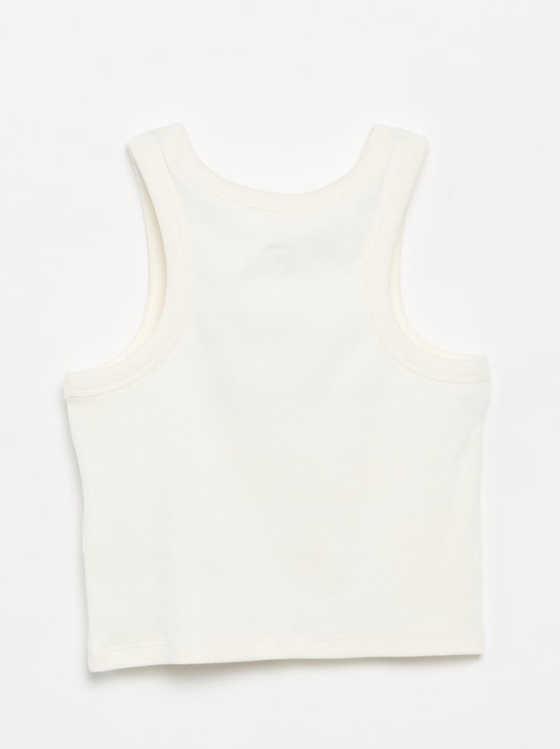 Débardeur 'Disney' 'Stitch' Blanc - Kiabi