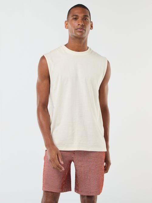 Débardeur en coton - Kiabi