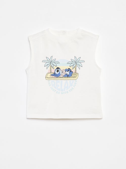 Débardeur en coton imprimé 'Disney' - Kiabi