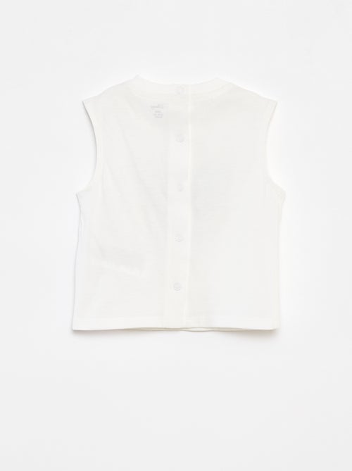 Débardeur en coton imprimé 'Disney' - Kiabi