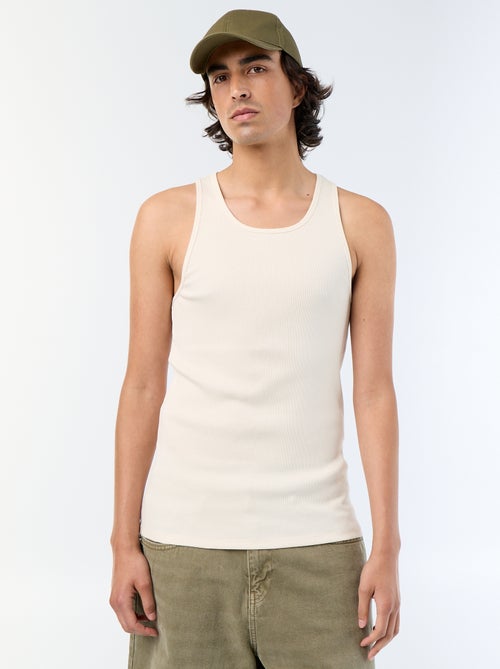 Débardeur en coton pour homme à col rond - Kiabi Débardeur en coton pour homme à col rond - Kiabi