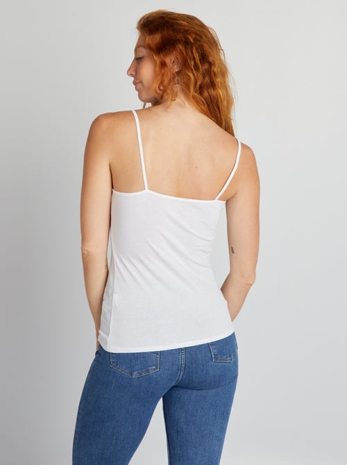 Débardeur fines bretelles - Kiabi