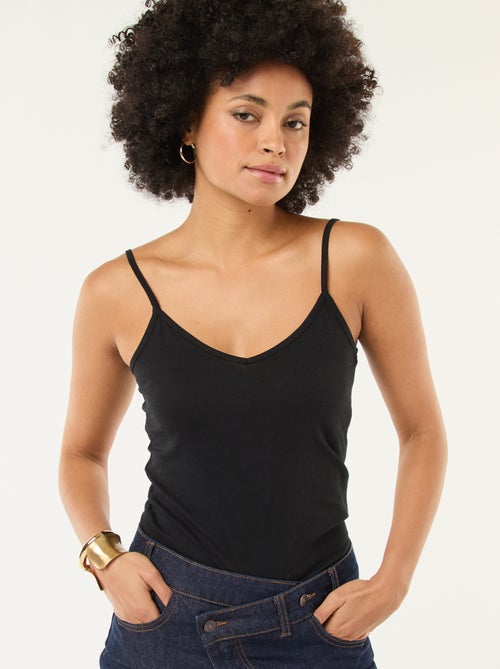 Débardeur fines bretelles - Kiabi