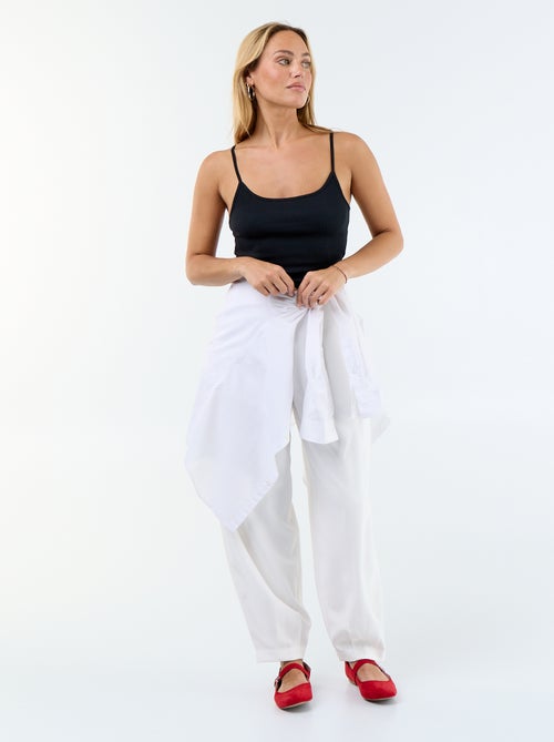 Débardeur fines bretelles réglables - Kiabi