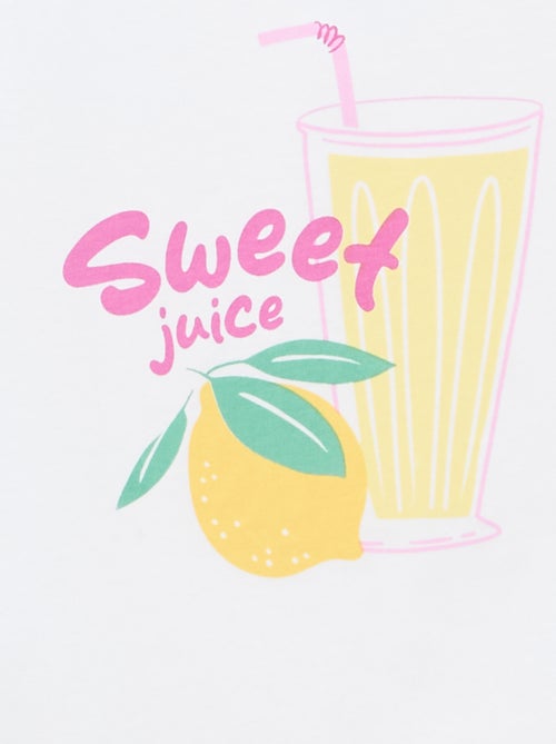 Débardeur imprimé à col rond - Kiabi