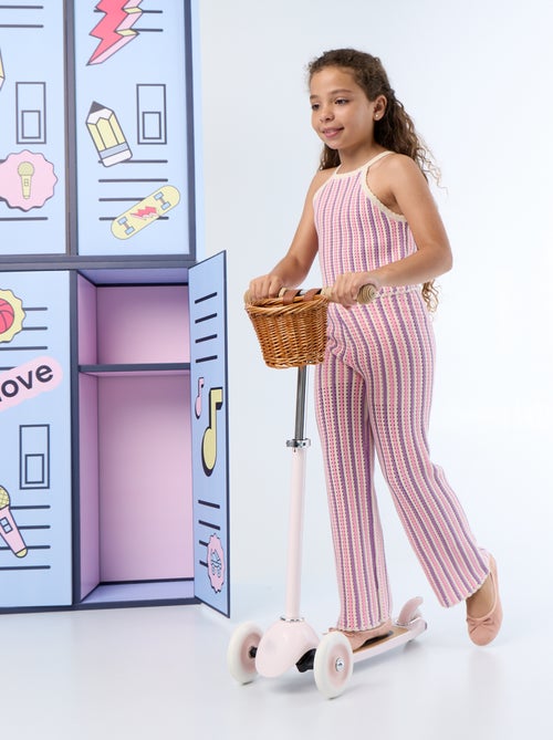Débardeur rayé en crochet - Kiabi Débardeur rayé en crochet - Kiabi