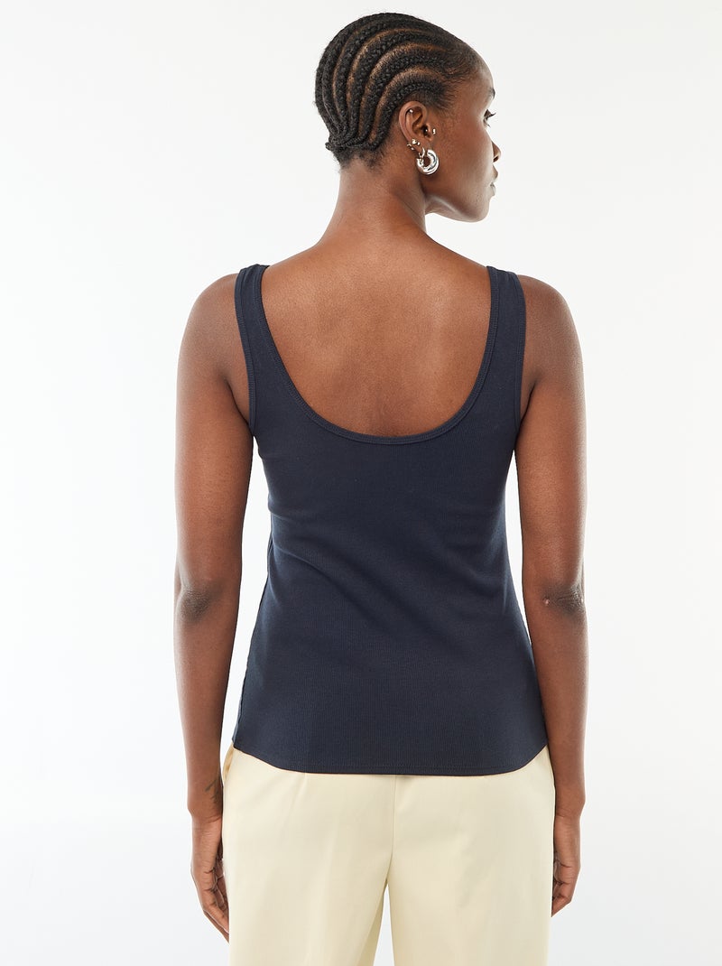 Débardeur sans manches Bleu - Kiabi