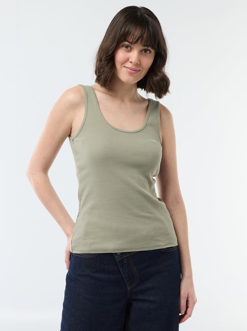 Débardeur sans manches - Kiabi