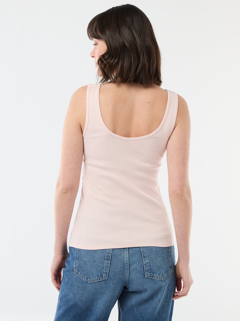Débardeur sans manches Rose - Kiabi