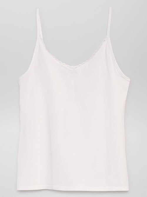 Débardeur sous-vêtement à fines bretelles - Kiabi