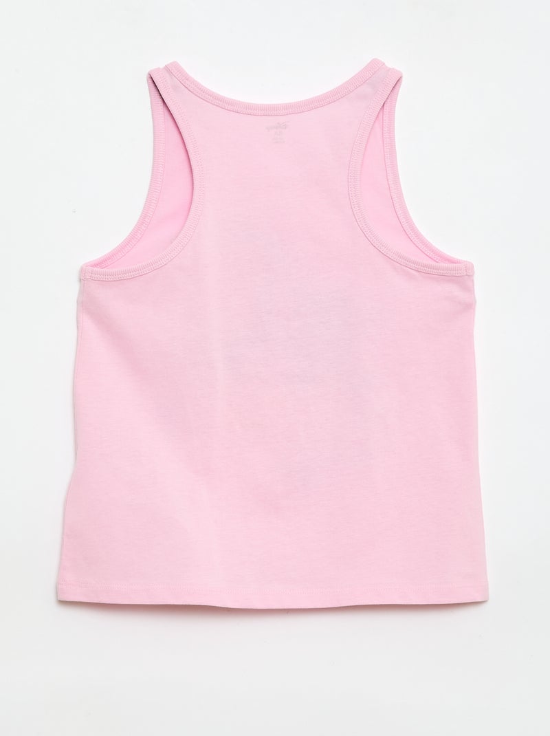 Débardeur 'Stitch' 'Disney' imprimé Rose - Kiabi