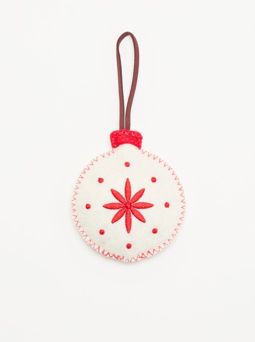 Décoration de Noël en feutrine - Kiabi