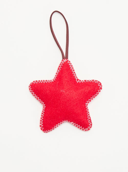 Décoration de Noël en feutrine - Kiabi