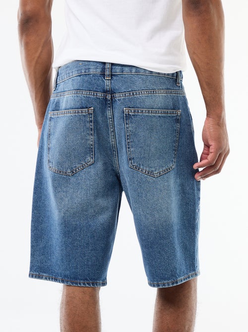 Denim Bermuda Shorts - Kiabi