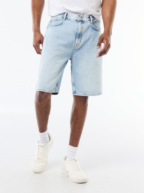 Denim Bermuda Shorts - Kiabi