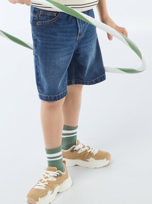 Denim Bermuda Shorts - Kiabi
