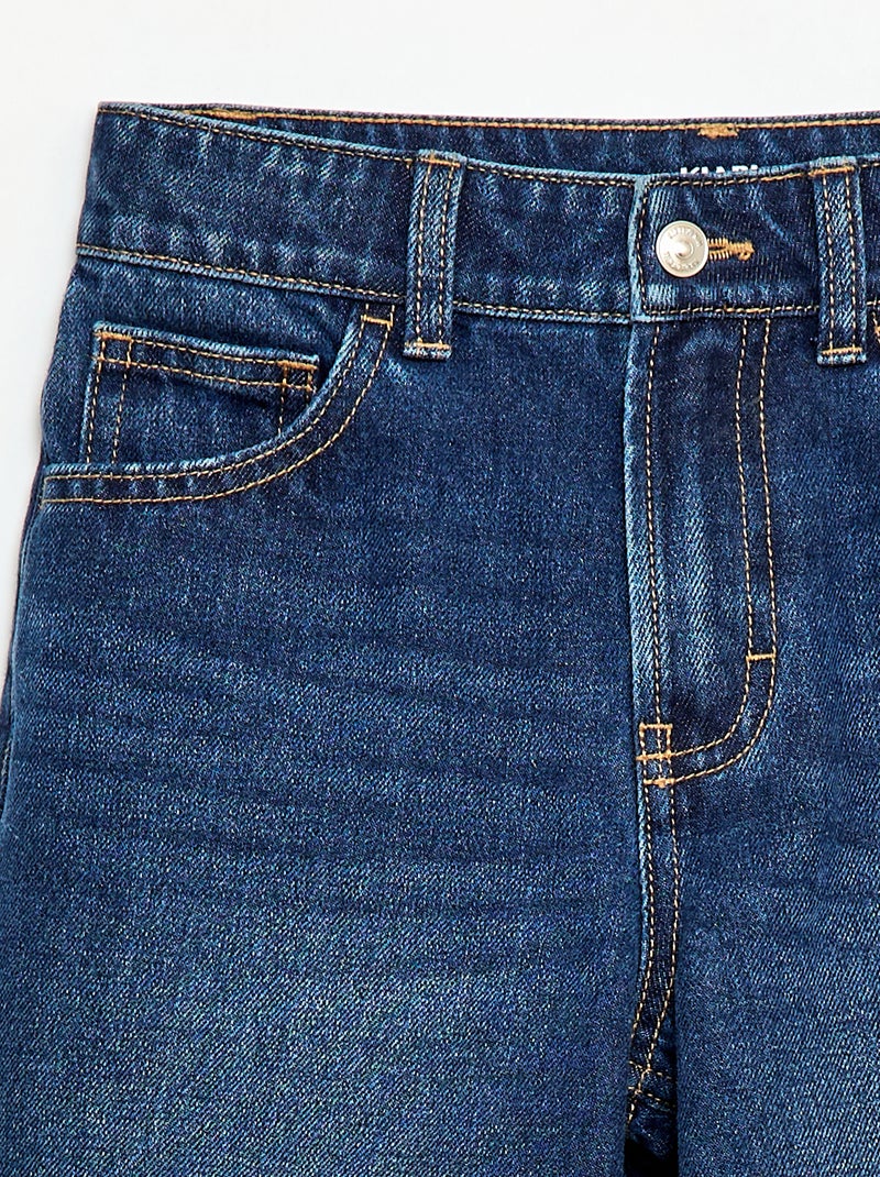 Denim Bermuda Shorts Blue - Kiabi