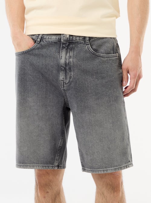 Denim Bermuda Shorts - Kiabi
