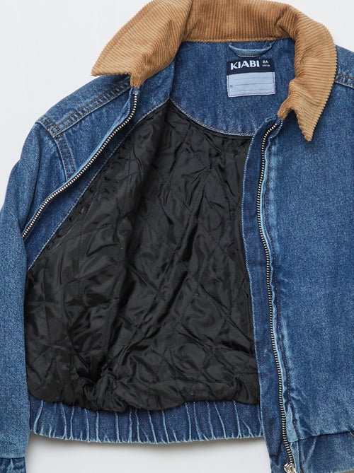 Denim Bomber Jacket - Kiabi