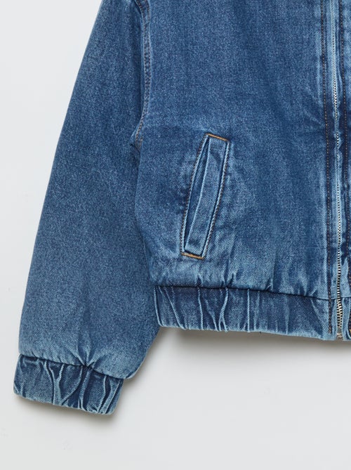 Denim Bomber Jacket - Kiabi