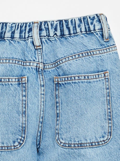 Denim coupe baggy 5 poches - Kiabi