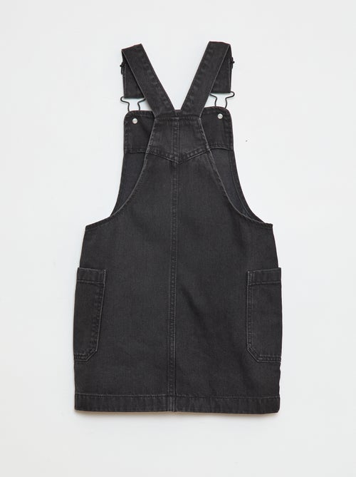 Denim dungaree dress - Kiabi