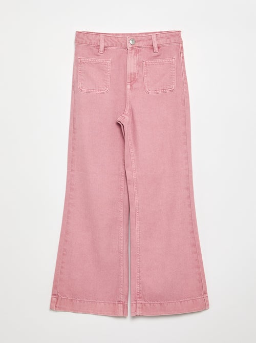 Denim Flare Trousers - Kiabi