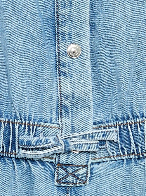 Denim-Hemdblusenkleid - Kiabi