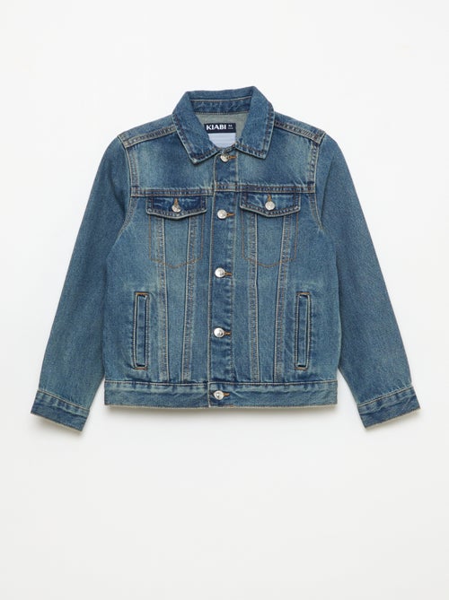 Denim Jacket with Button Fastening - Kiabi
