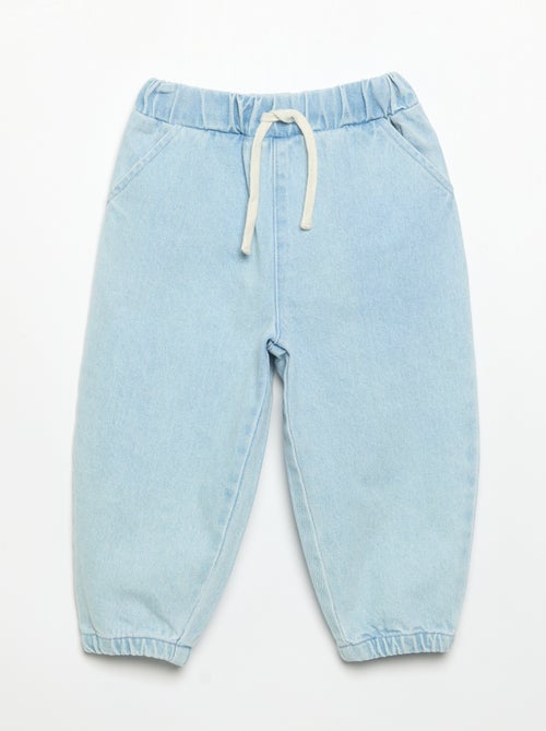 Denim Jogger Pants - Kiabi