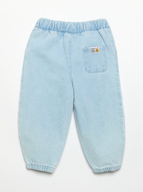 Denim Jogger Pants - Kiabi