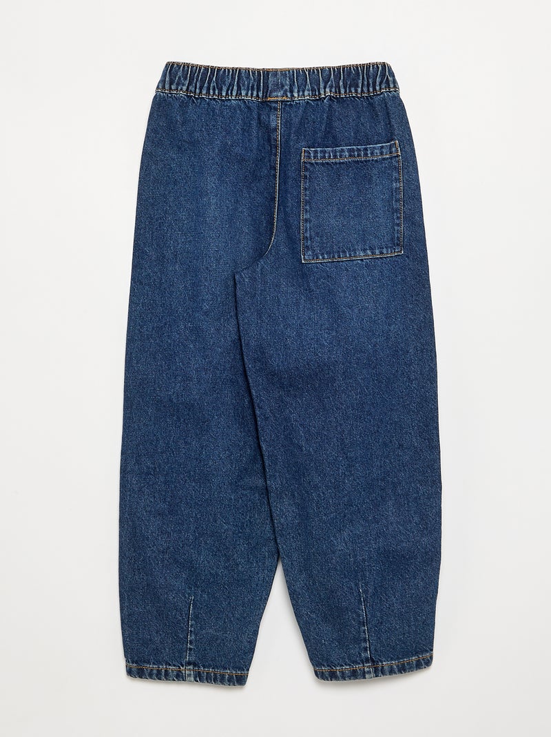 Denim Jogger Pants Blue - Kiabi