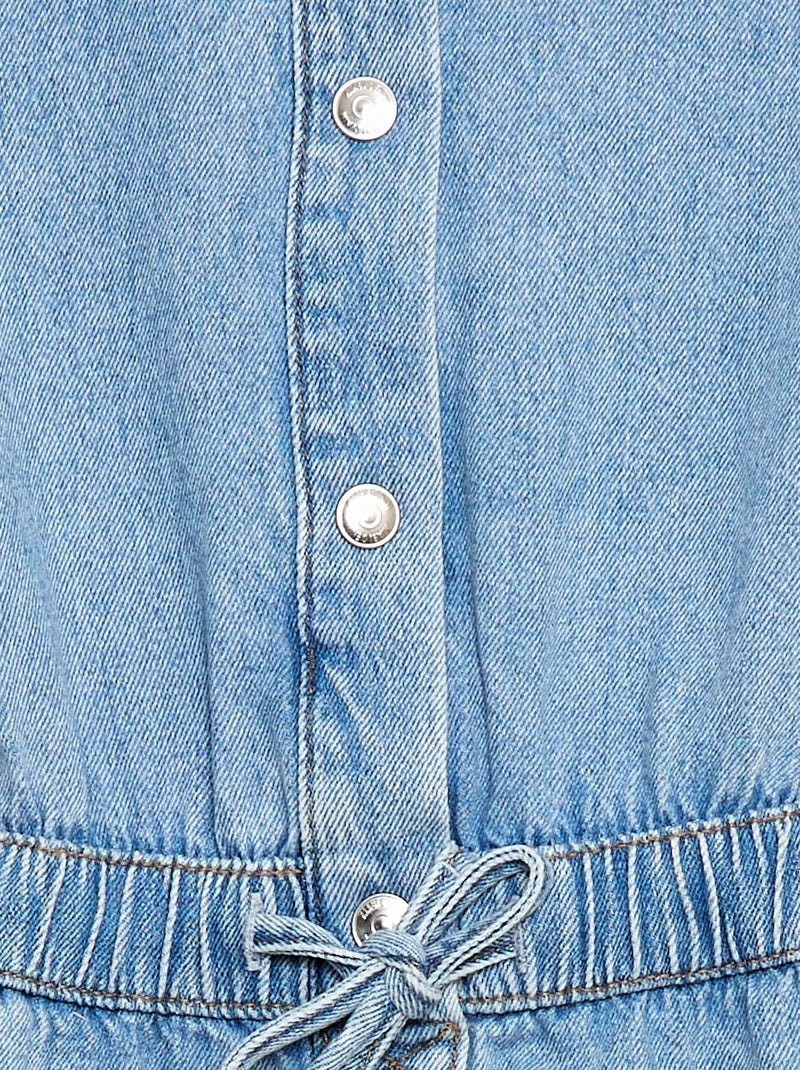 Denim-Jumpsuit Blau - Kiabi