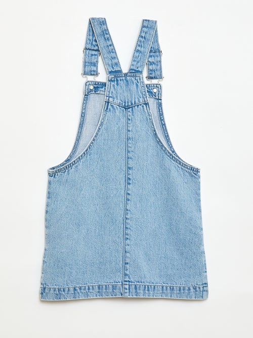 Denim Overalls Dress - Kiabi