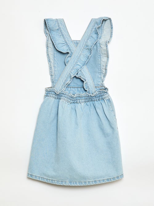 Denim Overalls with Ruffles - Kiabi