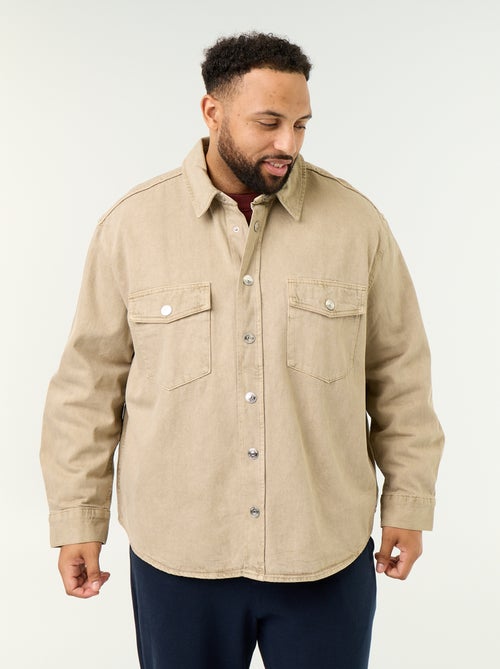 Denim overshirt - Kiabi