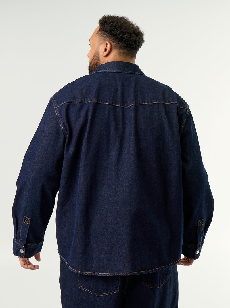 Denim overshirt Blue - Kiabi