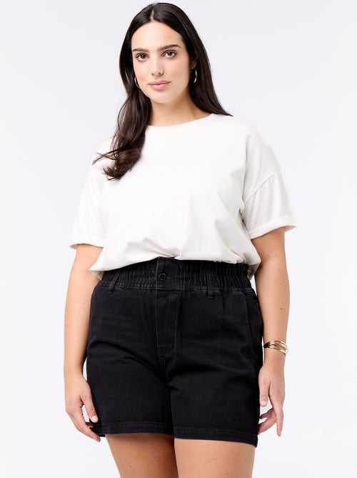 Denim Shorts with Pockets - Kiabi