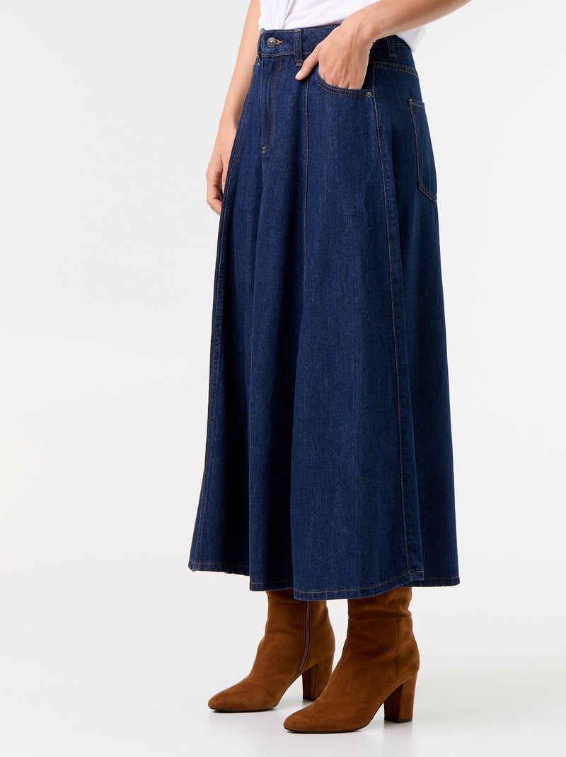 Denim skirt Blue - Kiabi