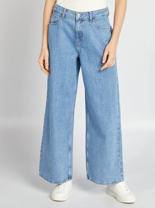 Denim Wide Leg Hose - L28 - Kiabi