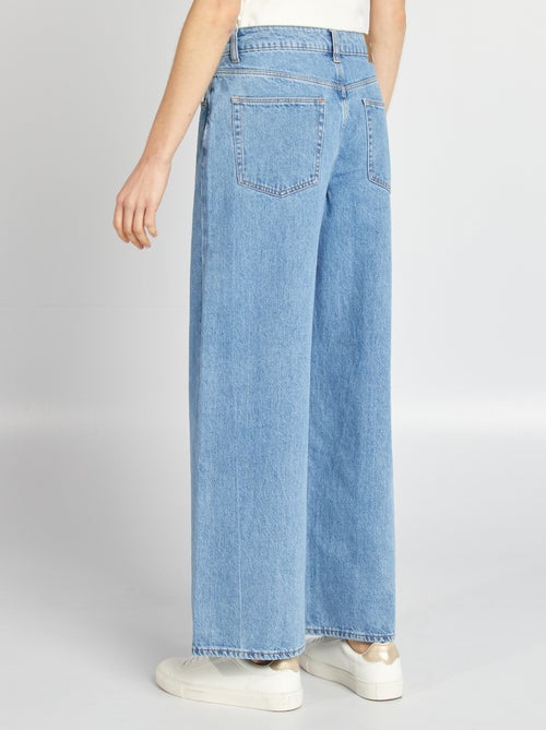 Denim Wide Leg Hose - L28 - Kiabi