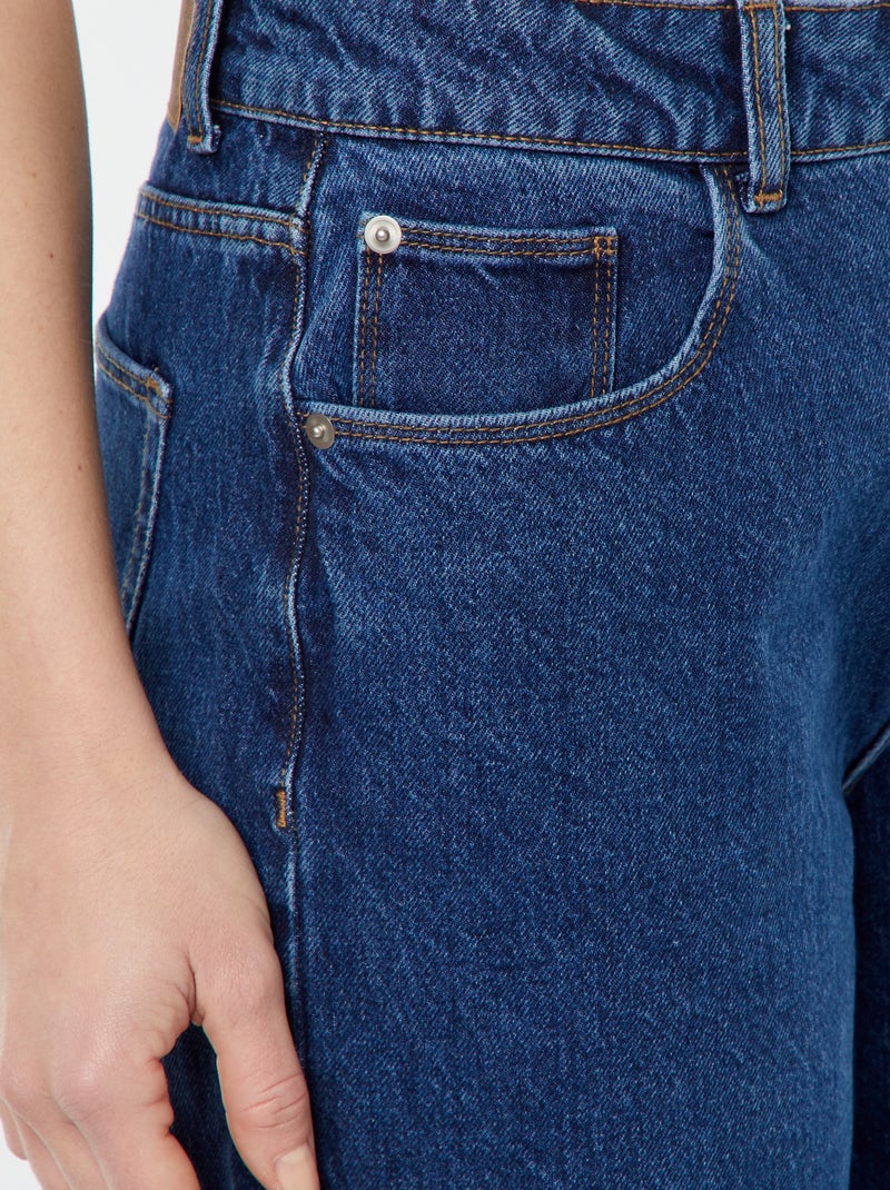 Denim Wide Leg Hose - L28 Stein - Kiabi