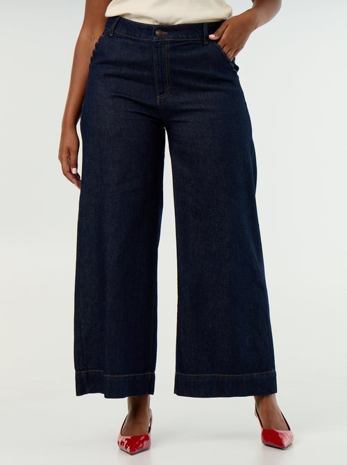 Denim wide leg jeans - Kiabi