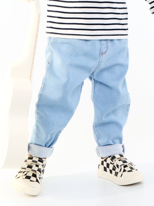 Denimhose mit Umschlag am Saum - Kiabi