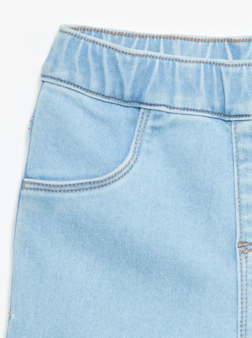 Denimhose mit Umschlag am Saum - Kiabi