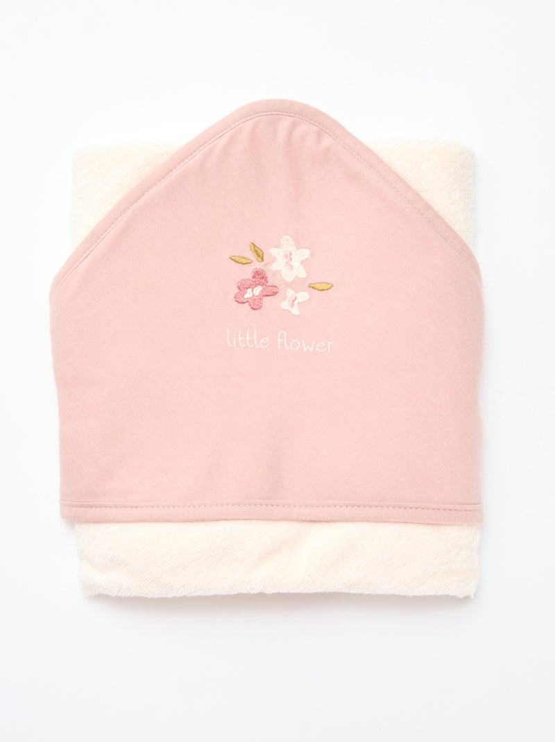 Dino Bath Cape Pink - Kiabi