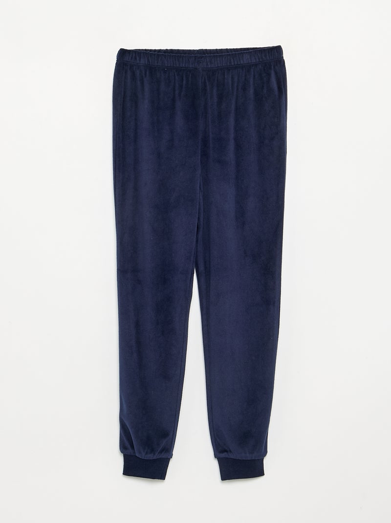 "Disney" 2-piece fleece pajamas - Sweatshirt + pants Beige - Kiabi