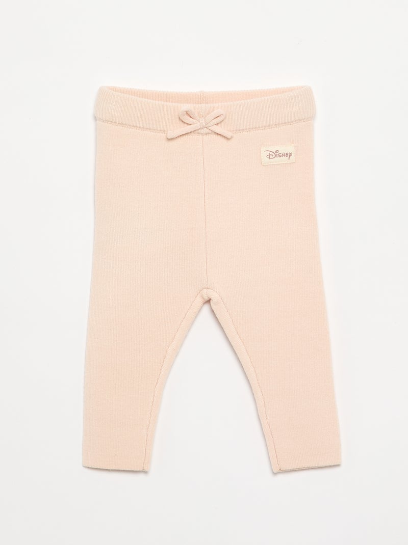 Disney 2-piece knitted set - Sweater + leggings Beige - Kiabi
